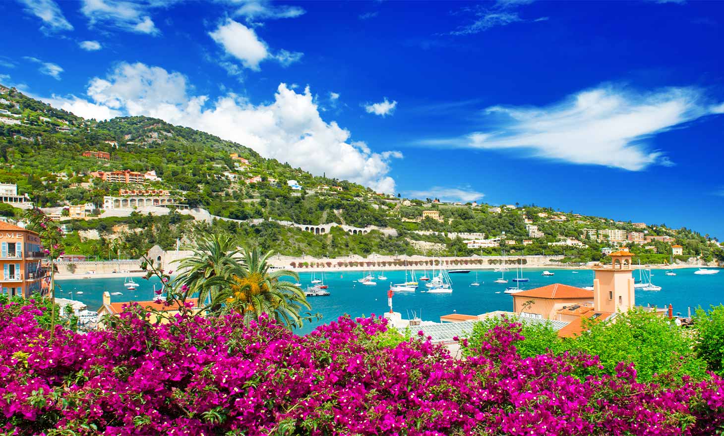 Nice coastline, South of France