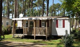 Mobil home au camping Les Dunes de Contis