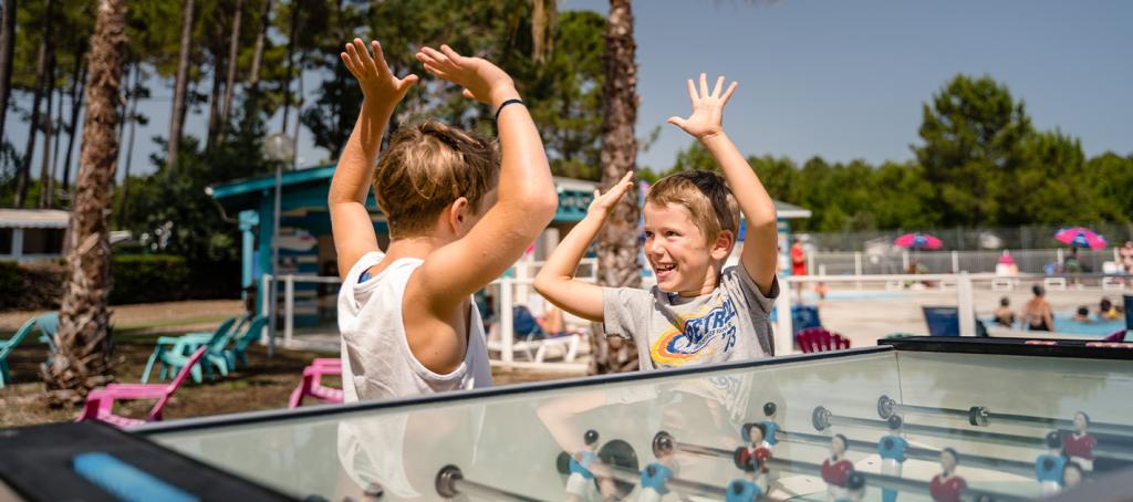 Babyfoot au camping Les Dunes de Contis