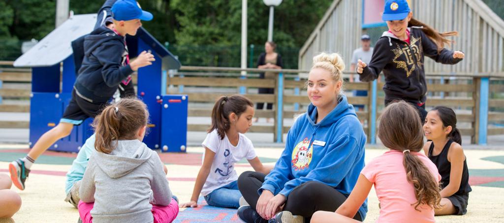 Club Enfants au camping Les Pierres Couchées