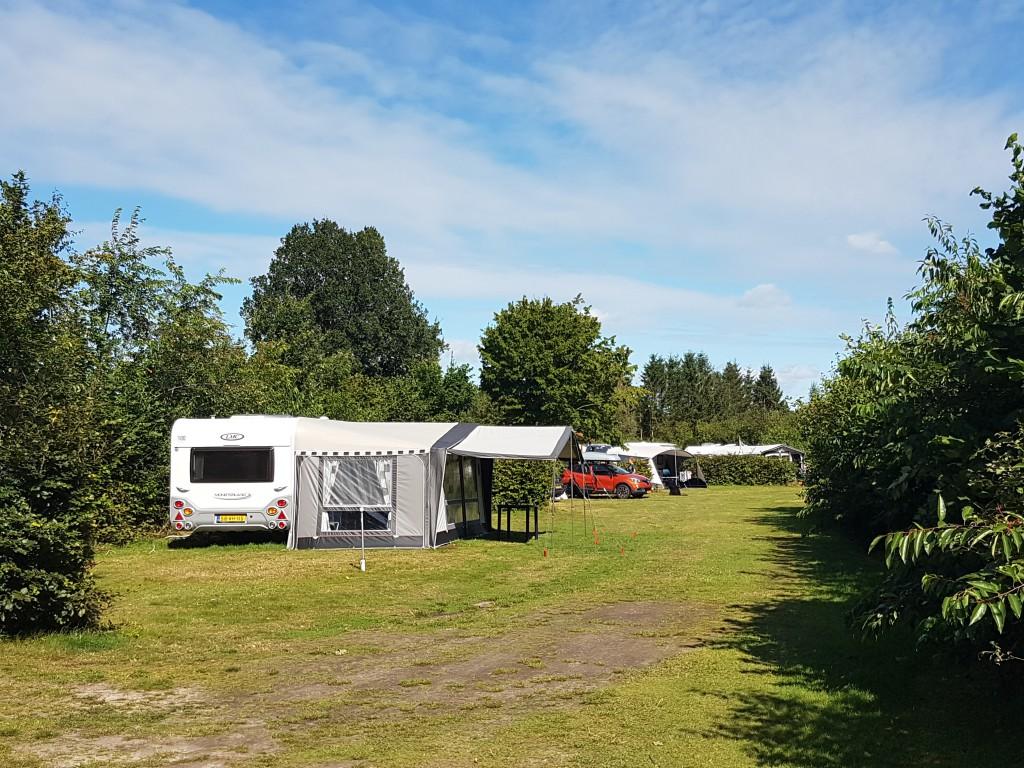 Lente van Drenthe kamperen comfort