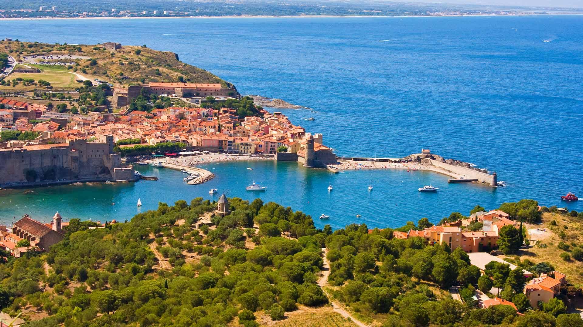 Superbe plage dans le Languedoc Roussillon